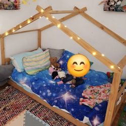 Twin Wood Bed Frame