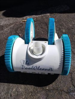 Hayward The PoolCleaner™ 4-Wheel Suction Pool Cleaner (White/Blue)