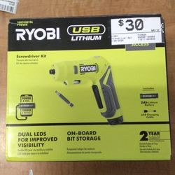 Ryobi Screwdriver Kit