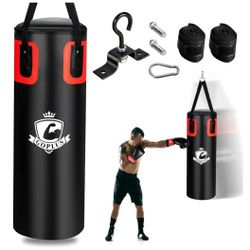 Brand New 56 Lb Punching Bag With Gloves