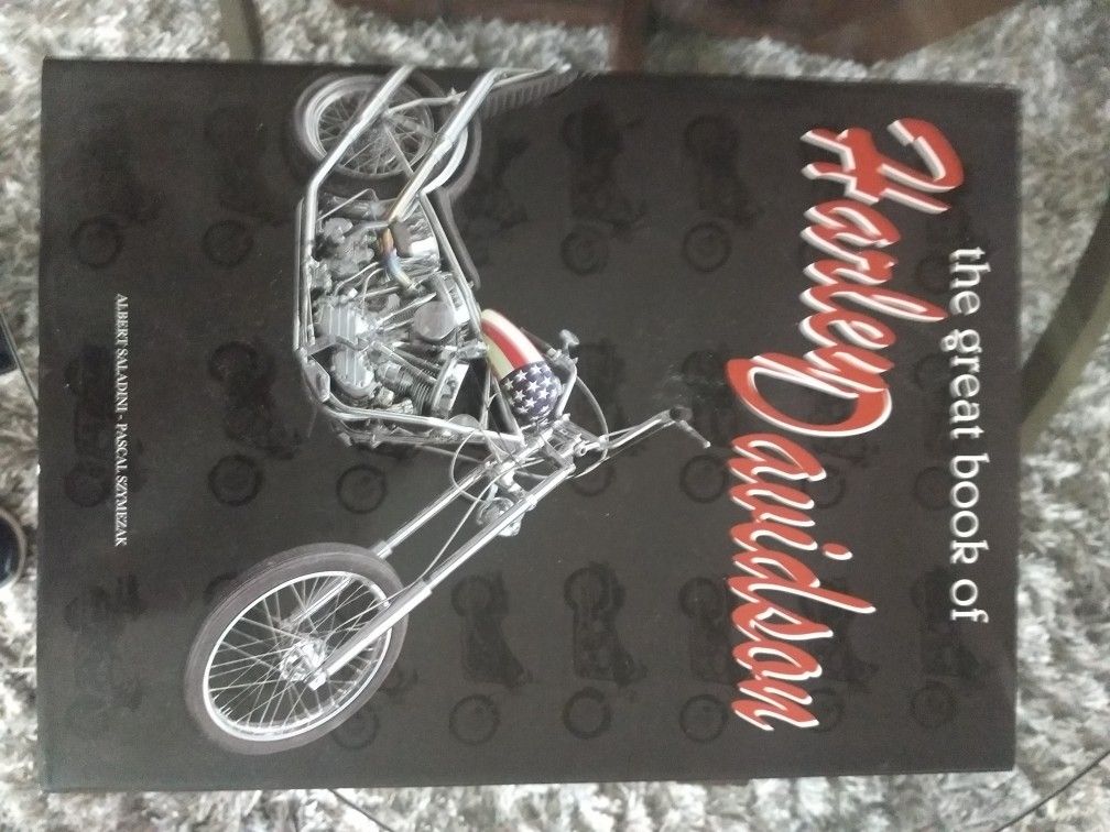 Harley Davidson table book