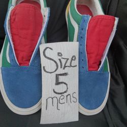Vans Size 5. Men's/Boys