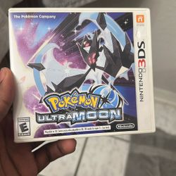 Pokemon Ultra moon Case And Game