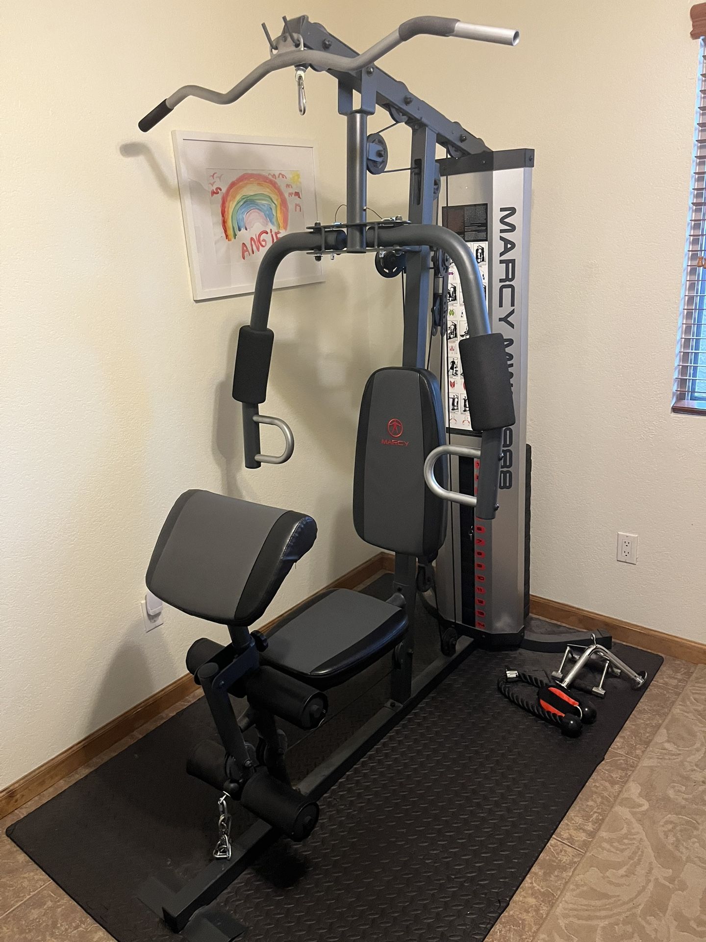 🏋️ Marcy MWM-988 Home Gym – Excellent Condition + Extras
