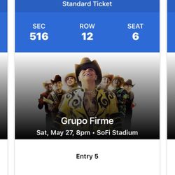 Grupo Firme Tickets