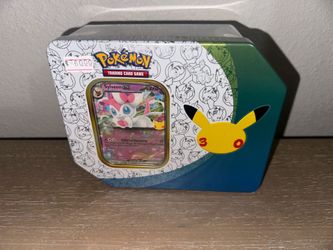 Pokemon 30th celebration Sylveon EX tin