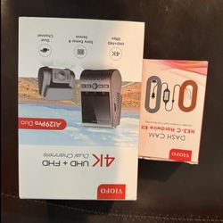 VIOFO PRO DUAL  4K  DASH CAM + VIOFO HARDWIRE KIT