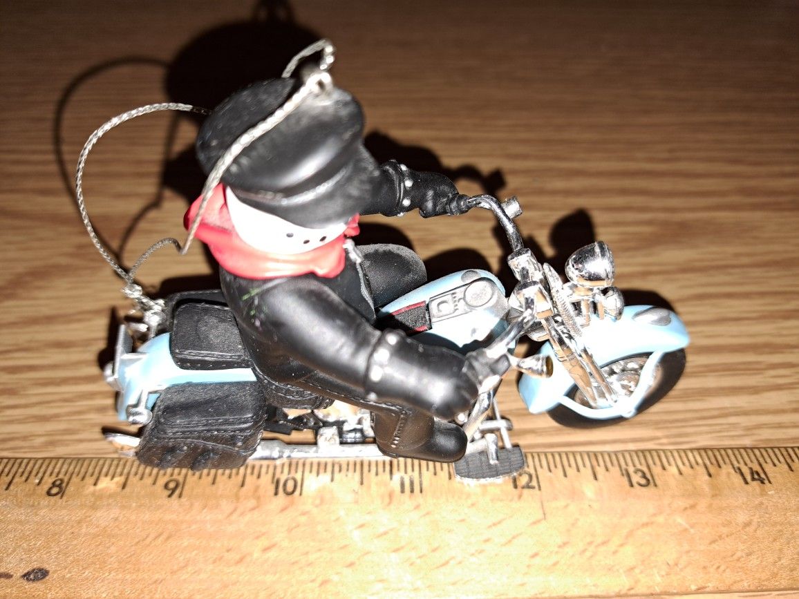 Motorcycle Christmas Tree Oriment.
