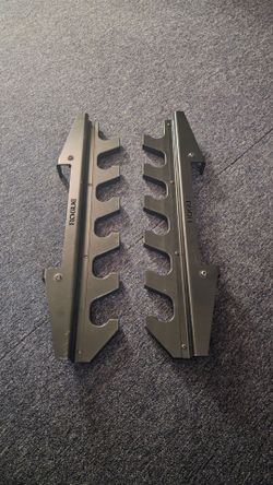Rogue Monster Line Gun Rack style bar holder rack mounted 6 barbell holder
