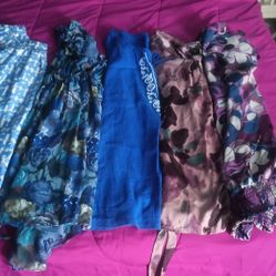 Ann Taylor, Banana Republic,Gap & Eci Blouse Bundle 