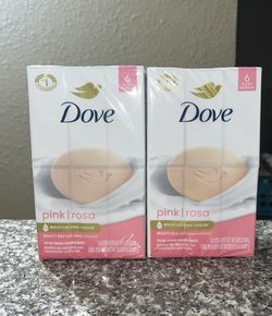 Dove Pink Beauty 6ct Bar Soap Set