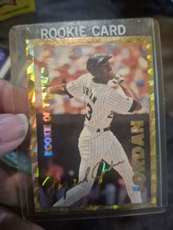 Jordan baseball card