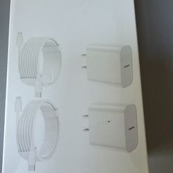 USB-C charger longer & adapter for IPhone,Smartphones, tablets set of 2