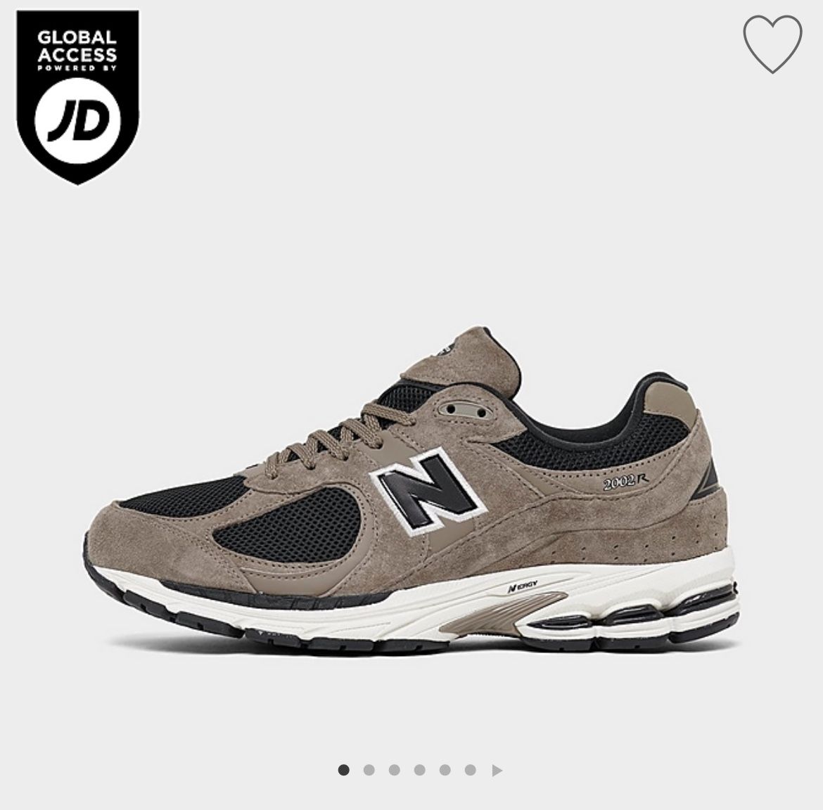 Mens New Balance 2002R Brown