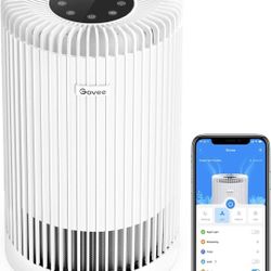 Govee Smart Air Purifiers for Home Large Room, WiFi Air Purifiers for Bedroom Work