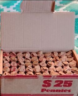 2500 pennies