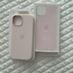 iPhone 15 Case - Light Pink, - 6.1” H