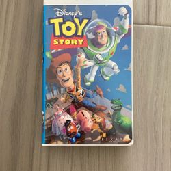 Original Toy Story VHS Collectible!
