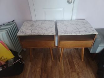 Wayfair Set MCM side tables