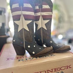 BRAND NEW REAL LEATHER COWBOY BOOTS