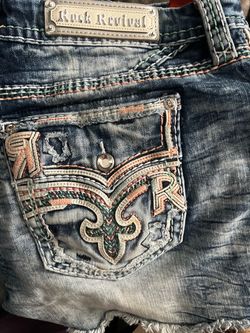 Rock Revival Denim Jean Shorts