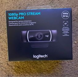 Logitech 1080P Pro Stream Webcam