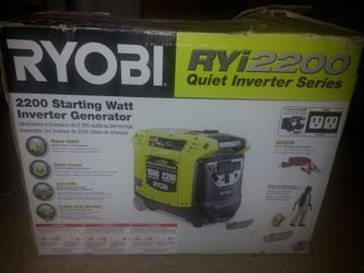 RYOBI 2200 Starting Watt Inverter Generator