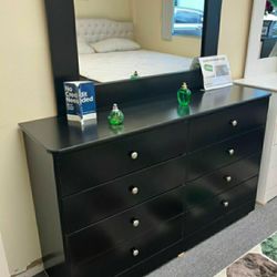 DRESSER WITH MIRROR