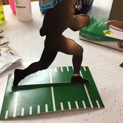 2 Football Stands For Party Decorations