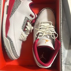 Jordan 3 “Fire Red” (2022) – Size 10.5100% Authentic