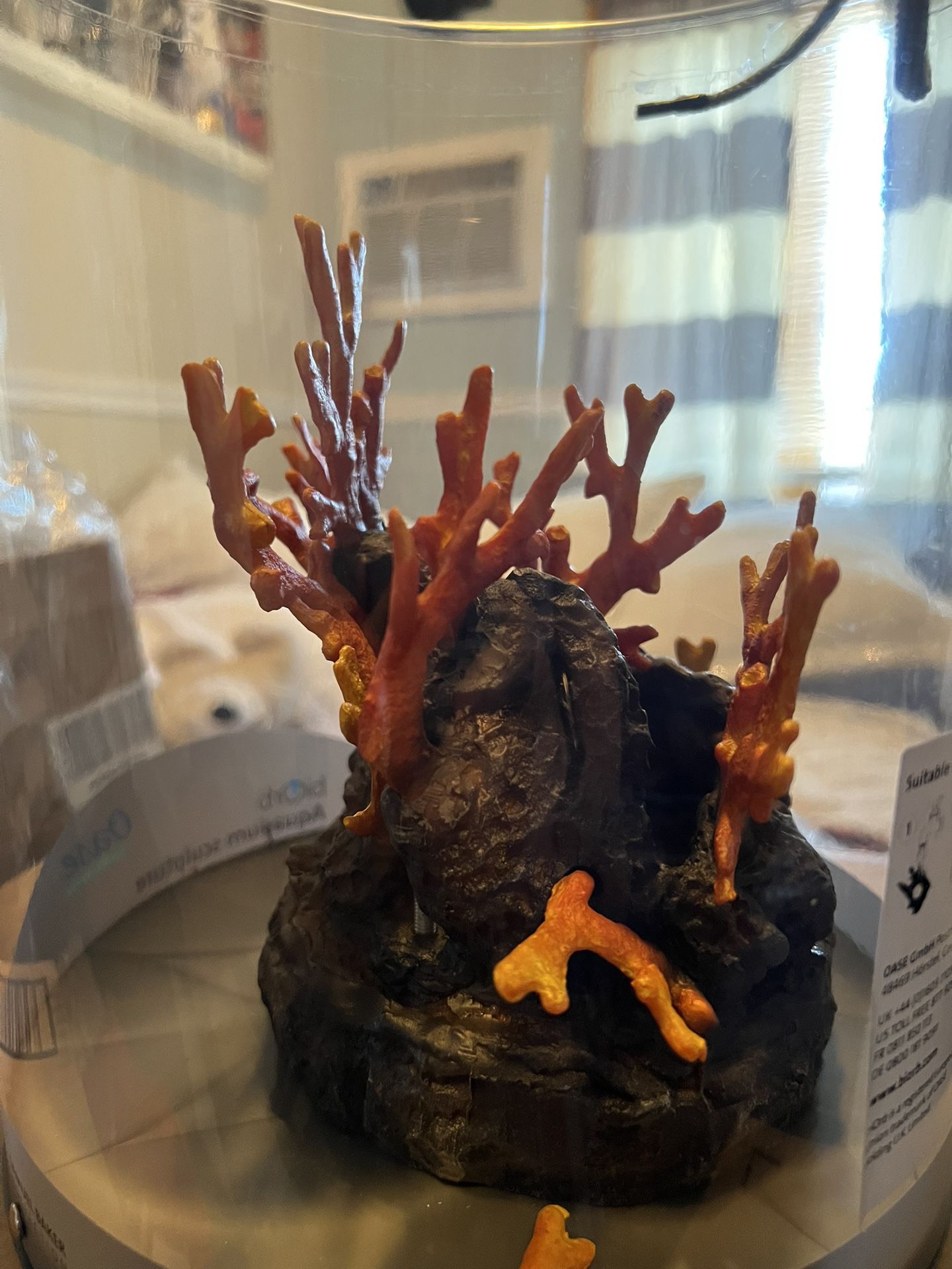 特別価格biOrb 46123.0 Lava Rock with Fire Coral Ornament Aquariums