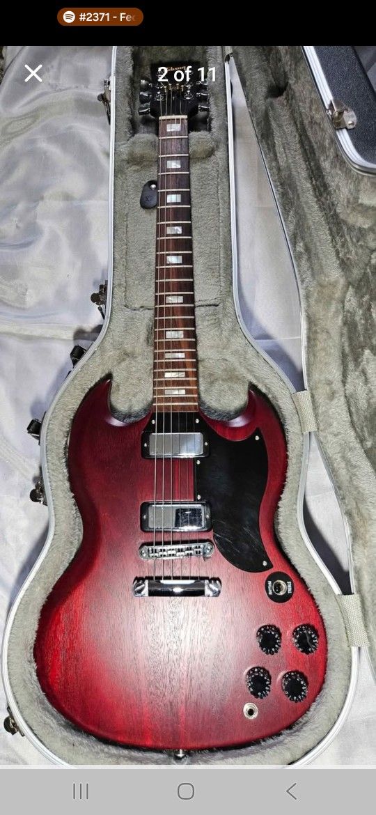 Gibson SG Special ’70s Tribute 2016 USA - Cherry Finish,Mini Humbuckers, Excellent Condition,W/Case