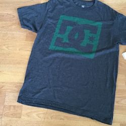 New Dc Dark Gray Tshirt Medium