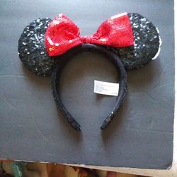 Minnie Mouse Ears Head Band