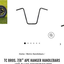 Yamaha  15" Ape Hangers And Extended Cable Kit