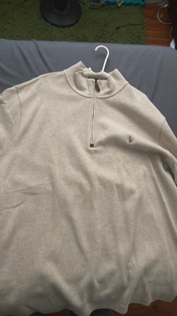 Tan Ralph Lauren XL sweatshirt