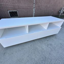 CB2 Chill Media Console Entertainment Center Tv Stand Cabinet Sideboard Credenza 