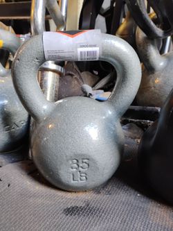 35 LB.  KETTLEBELL
