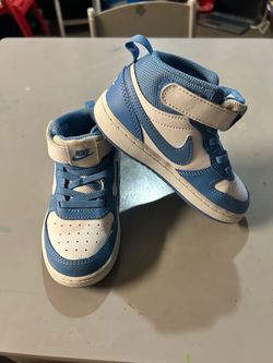 2 for $15 Nike Toddler Mid-Top Sneakers Blue White