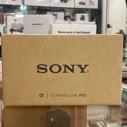 Somy FX3 Cinema Camera