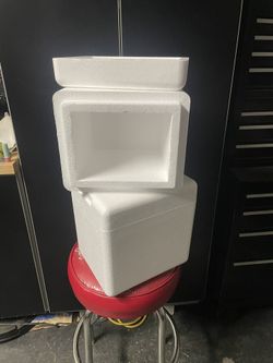 ICE CHEST- Styrofoam 