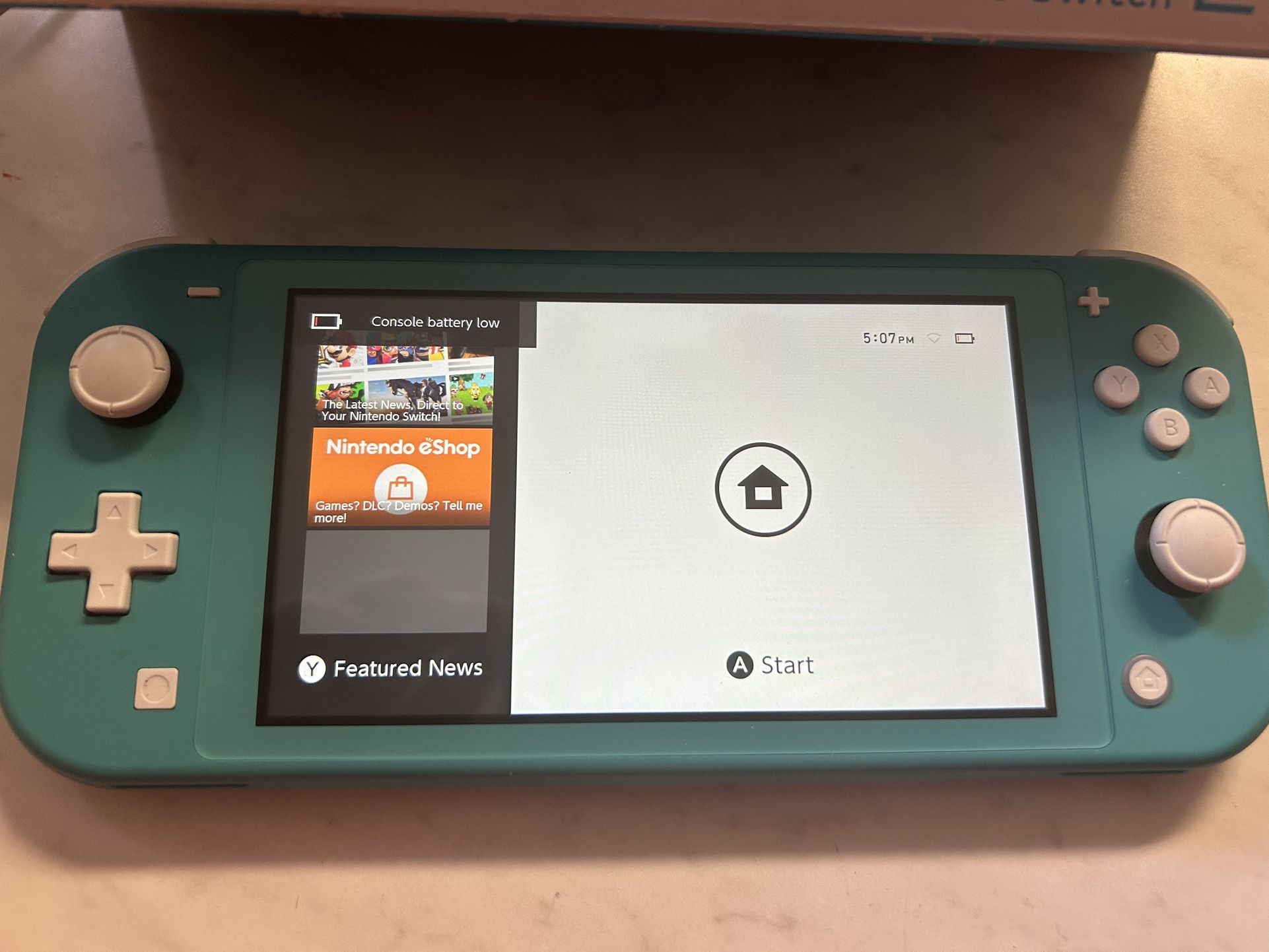 Nintendo Switch Lite Turquoise 