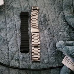 I Have Galaxy Watch 4 Classic 46mm Band Steel Ad Rubber 