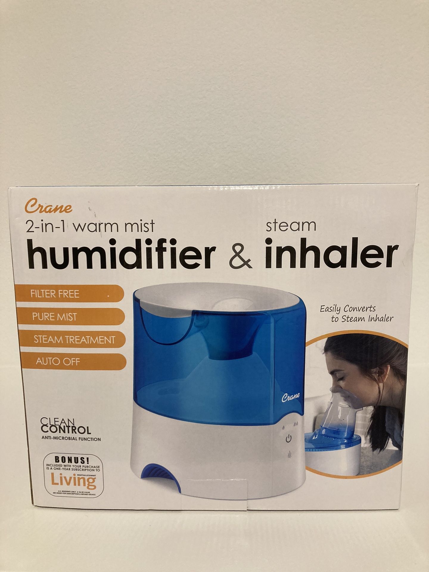 NEW Humidifier & Steam Inhaler