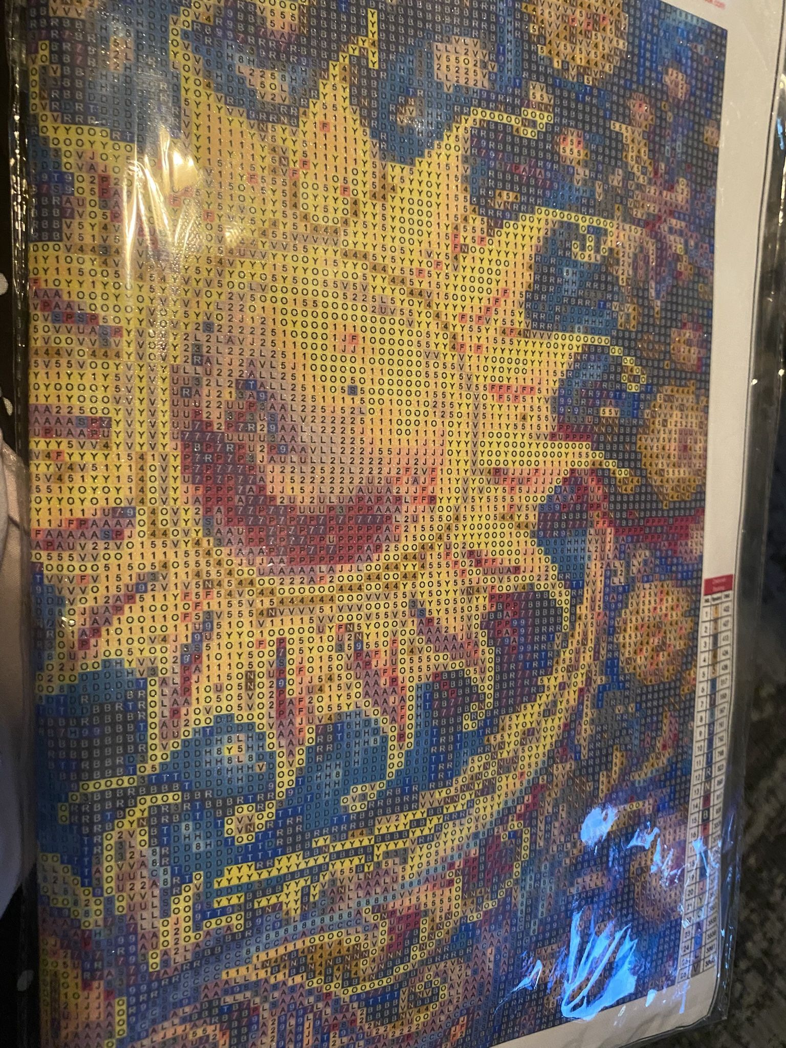 Diamond Painting,Vibrant Sun and Moon Wall Art, 16 x 20”, Benjenes, good times