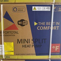 Mini Split With WiFi & Compatible With Alexa 