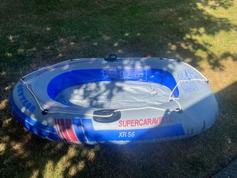 6’ rubber inflatable raft.