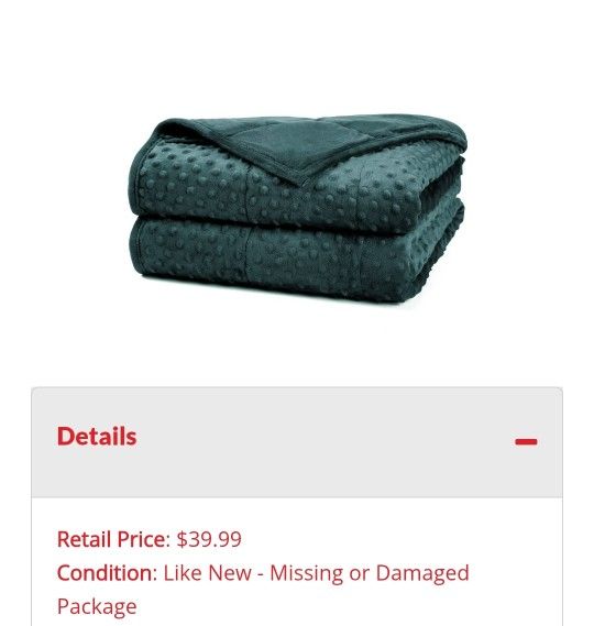 Weighted Blanket- Emerald Green