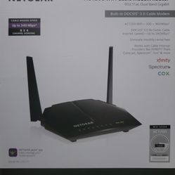 NetGear AC1200 Wifi Cable Modem Router