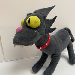 The Simpsons Snowball The Cat Plush Stuffed Animal Toy Universal Studios 17”x13"